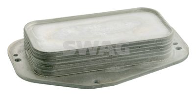 Oil Cooler, engine oil SWAG 40 10 1407