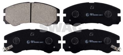 Brake Pad Set, disc brake SWAG 40 11 6157