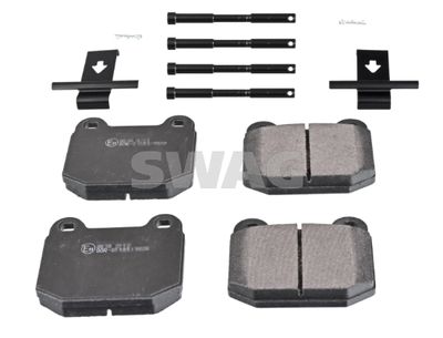 Brake Pad Set, disc brake SWAG 40 11 6159