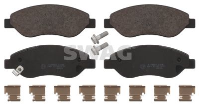 Brake Pad Set, disc brake SWAG 40 91 6698