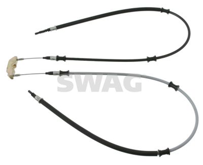 Cable Pull, parking brake SWAG 40 92 3954