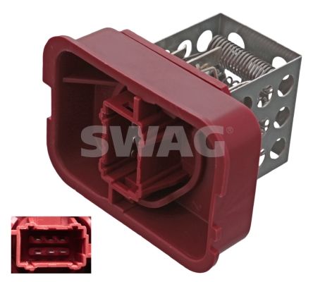 SWAG 40 94 8926 Resistor, interior blower