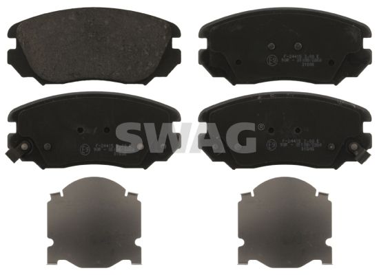 SWAG 40 91 6895 Brake Pad Set, disc brake