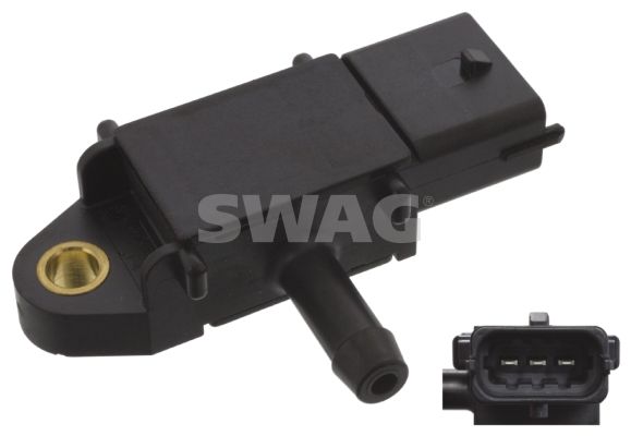 SWAG 40 94 5772 Sensor, exhaust pressure