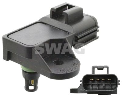 Sensor, intake manifold pressure SWAG 50 10 5735