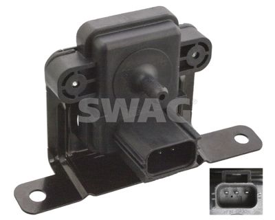 Sensor, intake manifold pressure SWAG 50 10 5987