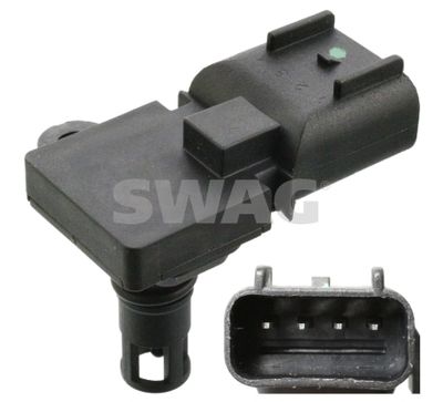 Sensor, intake manifold pressure SWAG 50 10 6018
