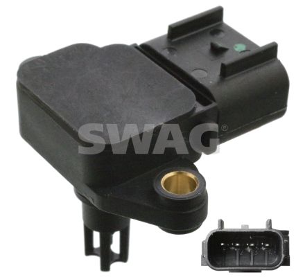 SWAG 50 10 6026 Sensor, intake manifold pressure