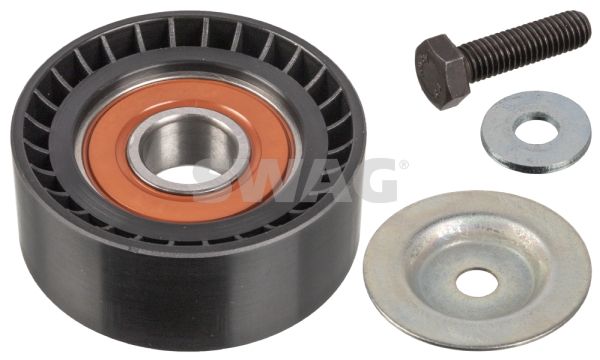 SWAG 50 10 7275 Deflection/Guide Pulley, V-ribbed belt