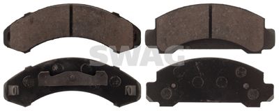 Brake Pad Set, disc brake SWAG 50 11 6074