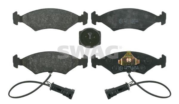 SWAG 50 91 6024 Brake Pad Set, disc brake