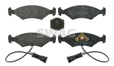 Brake Pad Set, disc brake SWAG 50 91 6024