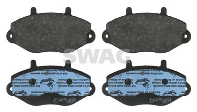 Brake Pad Set, disc brake SWAG 50 91 6036