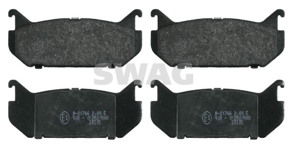 SWAG 50 91 6194 Brake Pad Set, disc brake