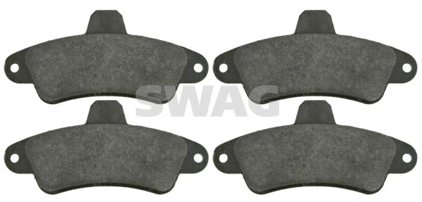 SWAG 50 91 6393 Brake Pad Set, disc brake