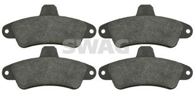 Brake Pad Set, disc brake SWAG 50 91 6393