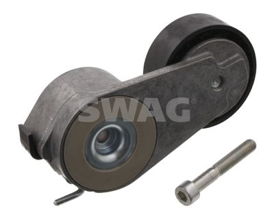 Belt Tensioner, V-ribbed belt SWAG 50 93 3947