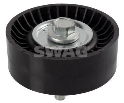 Deflection/Guide Pulley, V-ribbed belt SWAG 50 93 4244