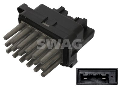 Resistor, interior blower SWAG 50 93 8645