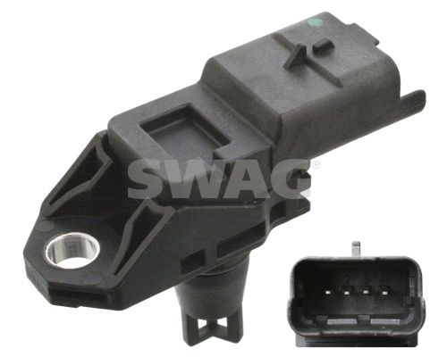 SWAG 50 10 6021 Sensor, intake manifold pressure