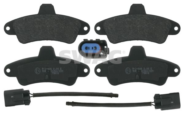 SWAG 50 91 6159 Brake Pad Set, disc brake