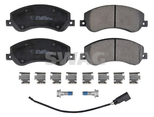 SWAG 50 91 6637 Brake Pad Set, disc brake