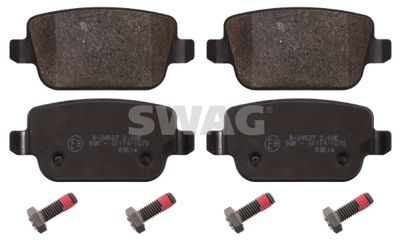 Brake Pad Set, disc brake SWAG 50 91 6642