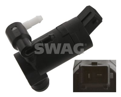Washer Fluid Pump, window cleaning SWAG 50 93 4865