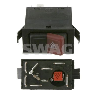 Hazard Warning Light Switch SWAG 54 91 8147