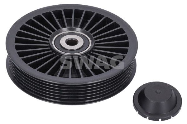SWAG 55 03 0027 Deflection/Guide Pulley, V-ribbed belt