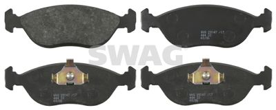 Brake Pad Set, disc brake SWAG 55 91 6470