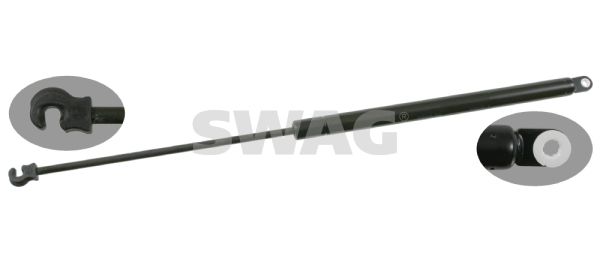SWAG 55 92 2717 Gas Spring, boot/cargo area