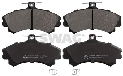 Brake Pad Set, disc brake SWAG 55 91 6213
