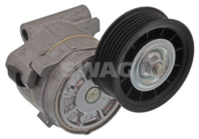 Belt Tensioner, V-ribbed belt SWAG 57 91 9487