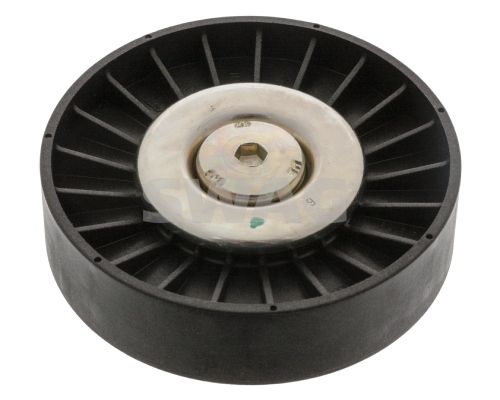 SWAG 57 92 1568 Deflection/Guide Pulley, V-ribbed belt