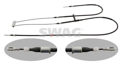 Cable Pull, parking brake SWAG 57 92 9305