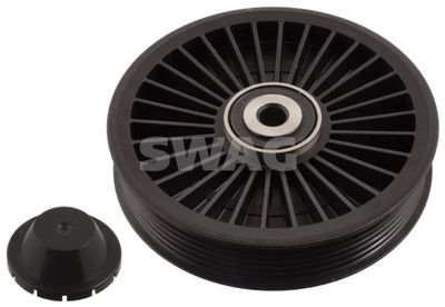 Deflection/Guide Pulley, V-ribbed belt SWAG 60 10 2580