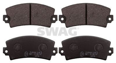 Brake Pad Set, disc brake SWAG 60 11 6179
