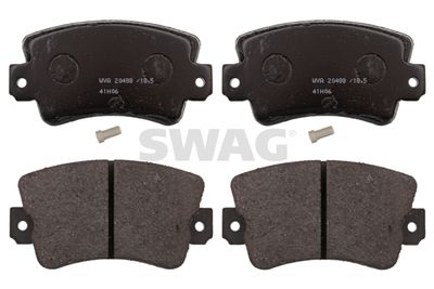 Brake Pad Set, disc brake SWAG 60 11 6183