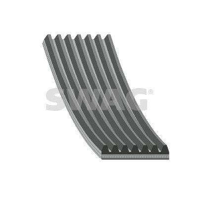 SWAG 60 93 8251 V-Ribbed Belt