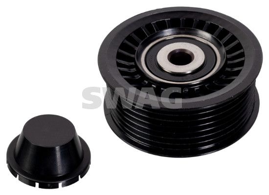 SWAG 60 94 9367 Deflection/Guide Pulley, V-ribbed belt