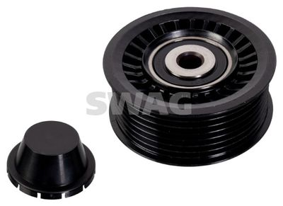 Deflection/Guide Pulley, V-ribbed belt SWAG 60 94 9367