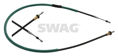 Cable Pull, parking brake SWAG 60 94 9620