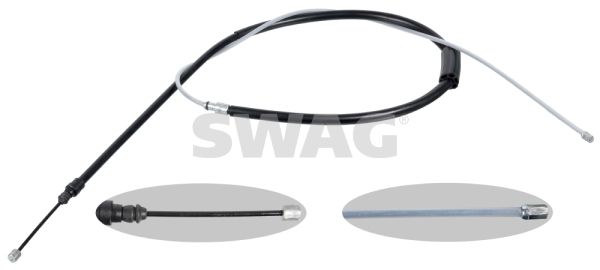 SWAG 60 10 1815 Cable Pull, parking brake