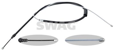 Cable Pull, parking brake SWAG 60 10 1815
