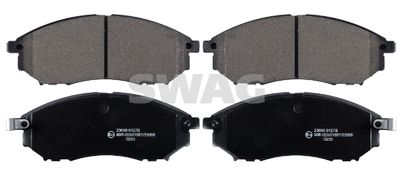 Brake Pad Set, disc brake SWAG 60 11 6188