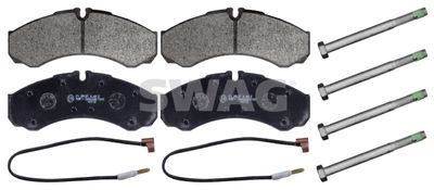 Brake Pad Set, disc brake SWAG 60 11 6193