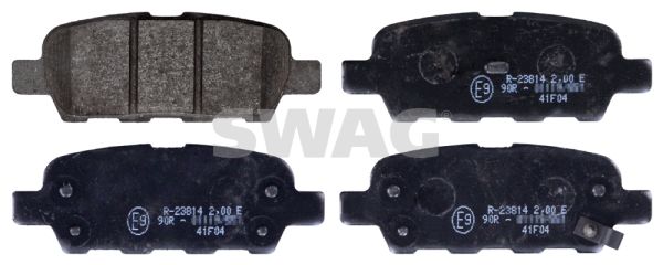 SWAG 60 11 6198 Brake Pad Set, disc brake