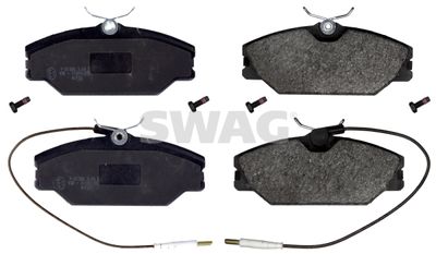 Brake Pad Set, disc brake SWAG 60 91 6381
