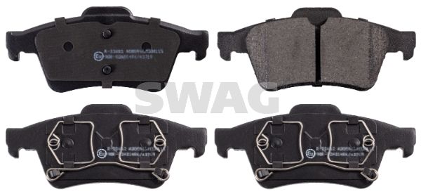 SWAG 60 91 6428 Brake Pad Set, disc brake